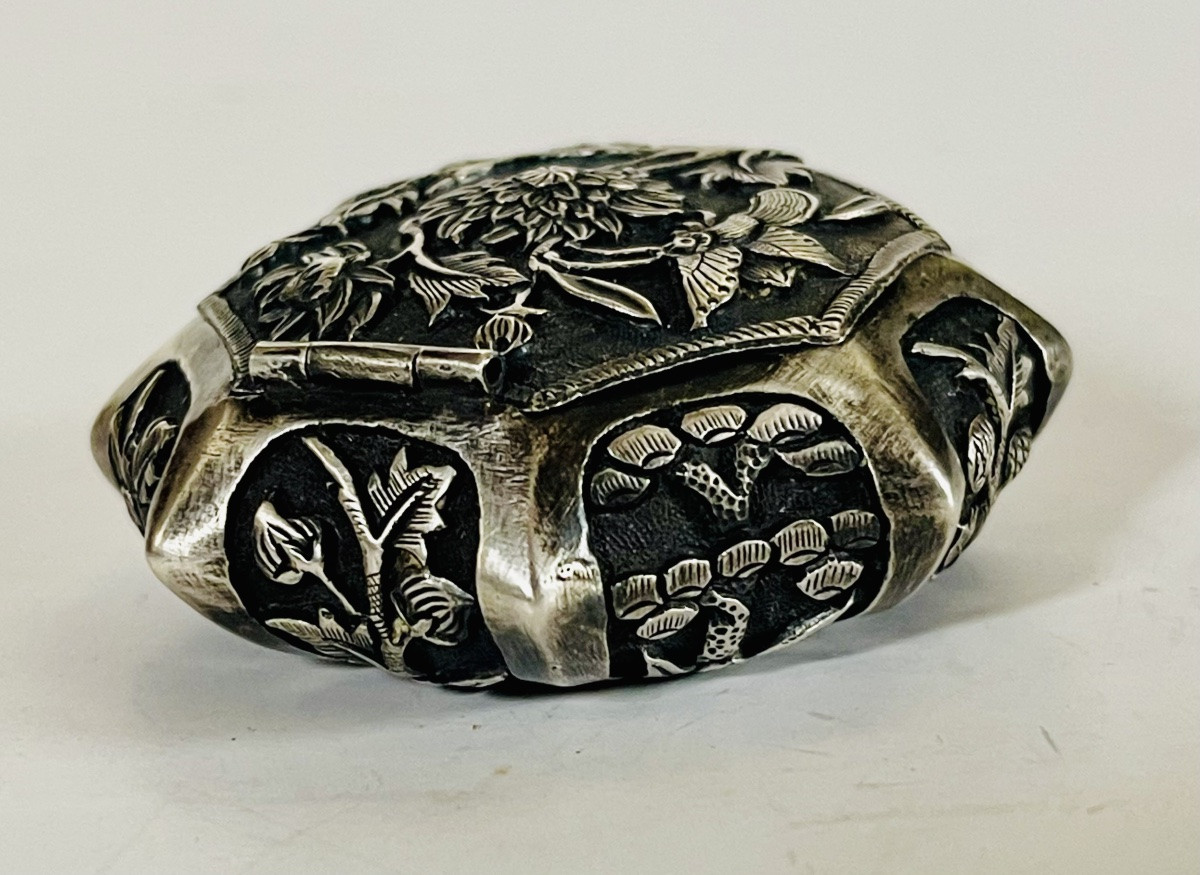 Tabatière en argent -photo-4